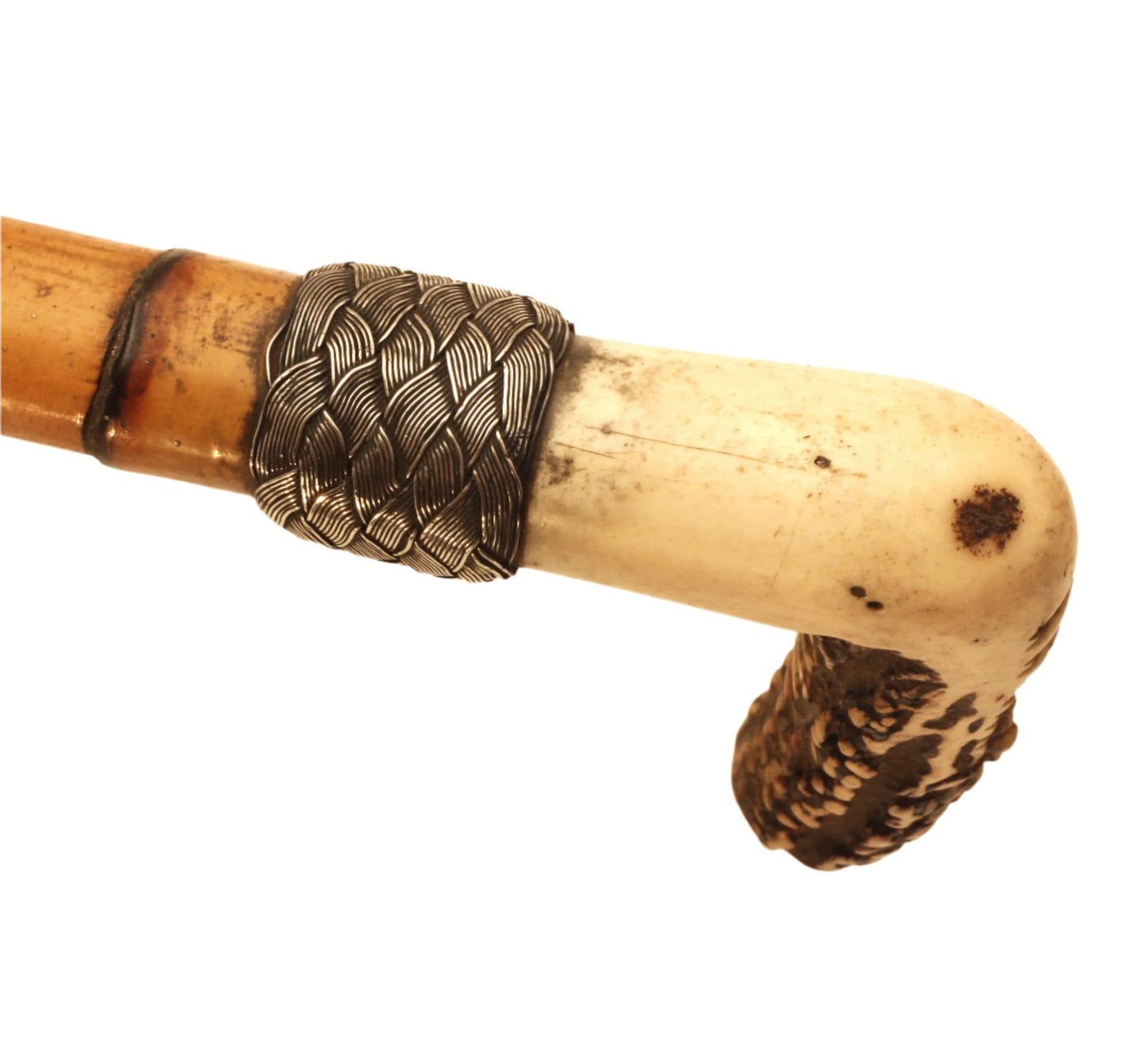 Antique hunting whip
