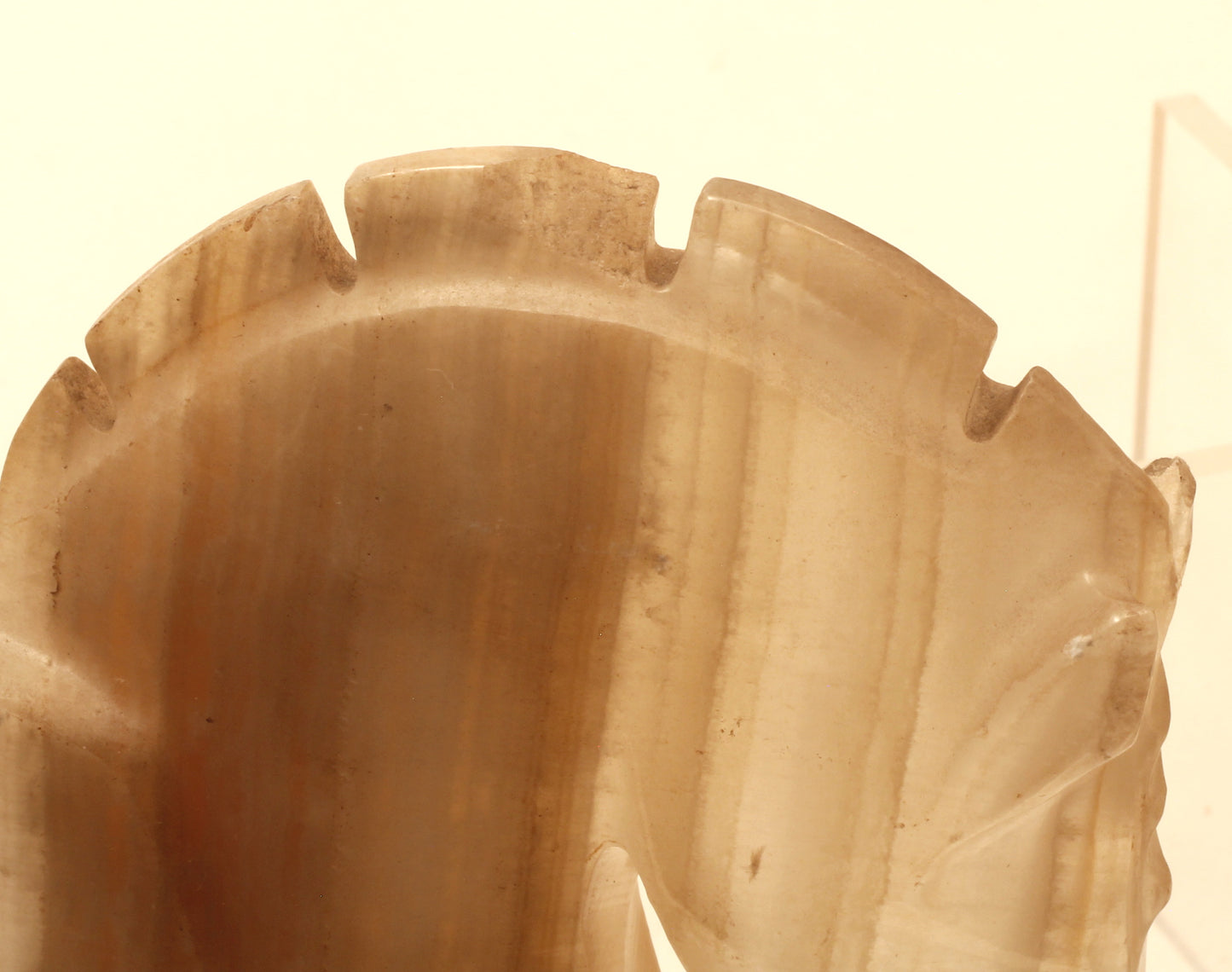 Pair of Vintage Onyx Horse Head Bookends