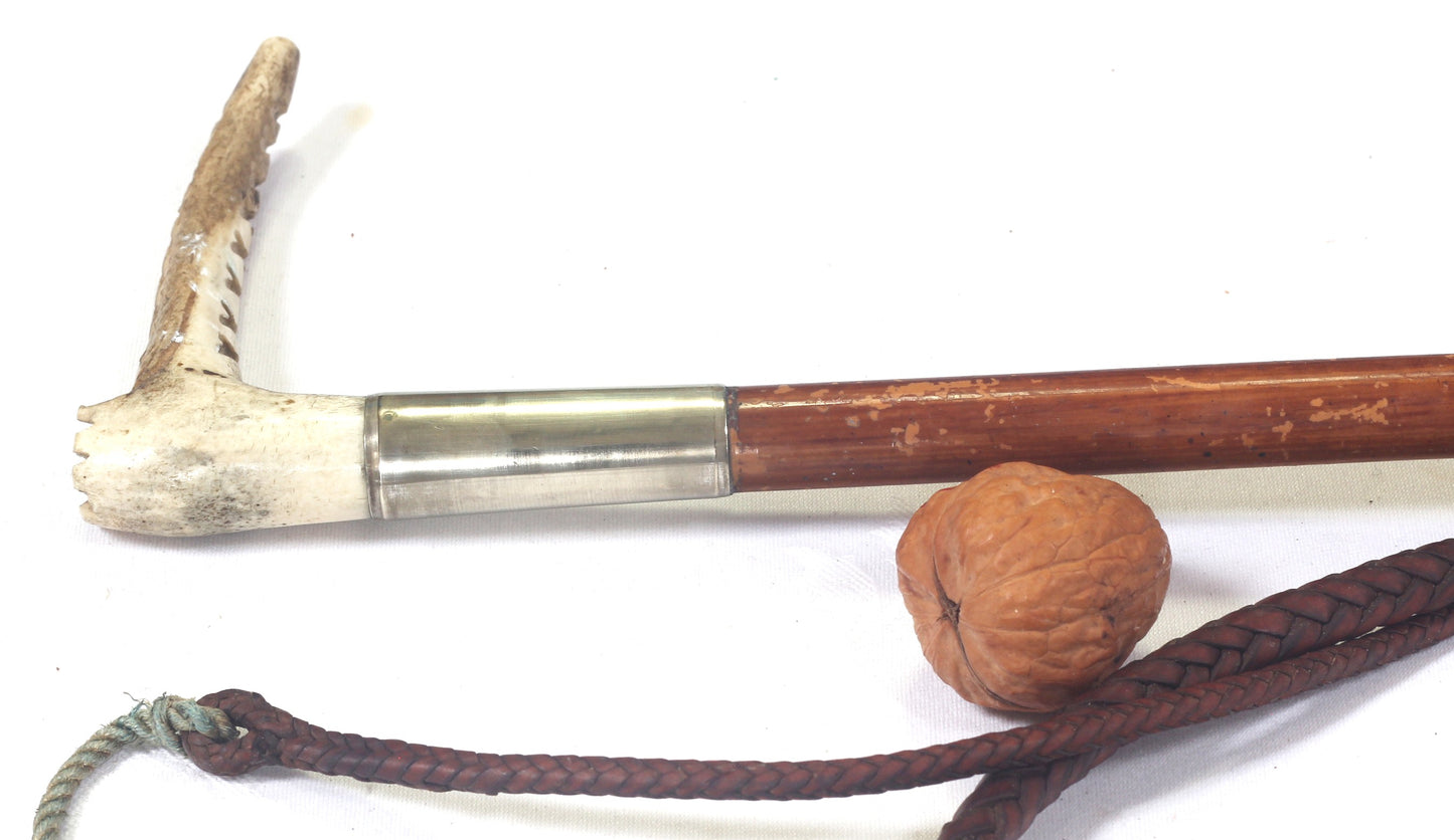 Vintage hunting whip