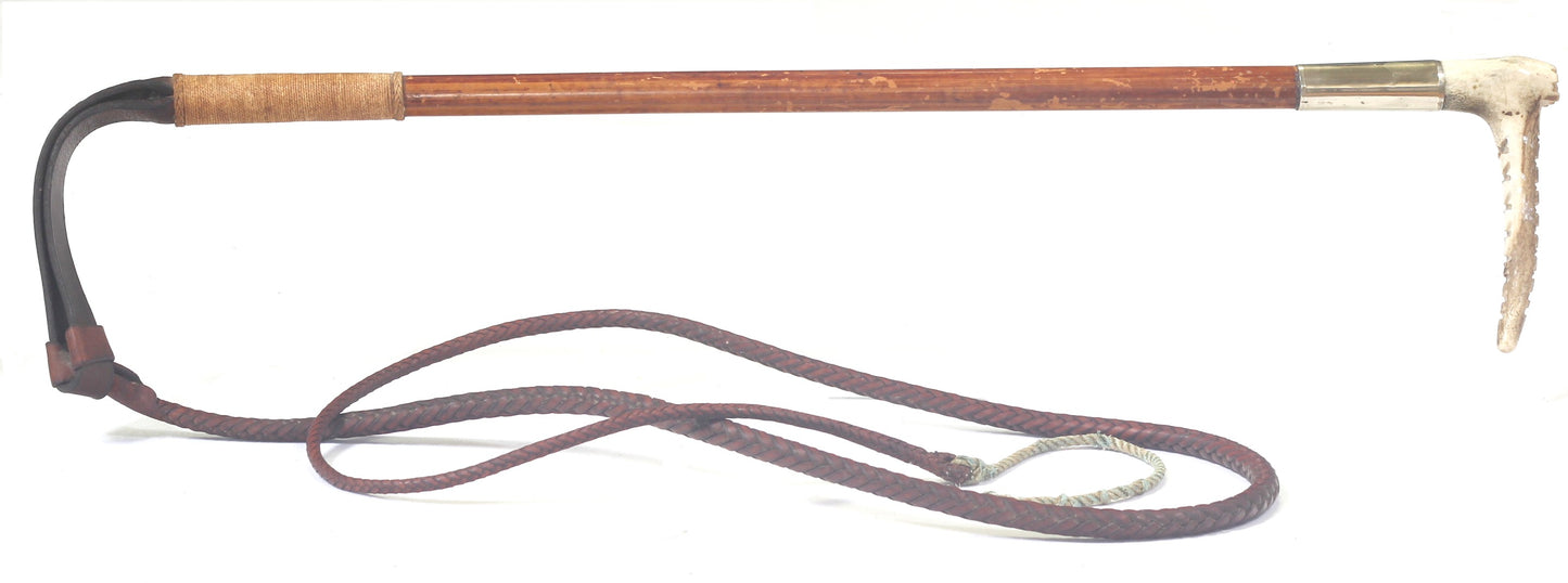 Vintage hunting whip