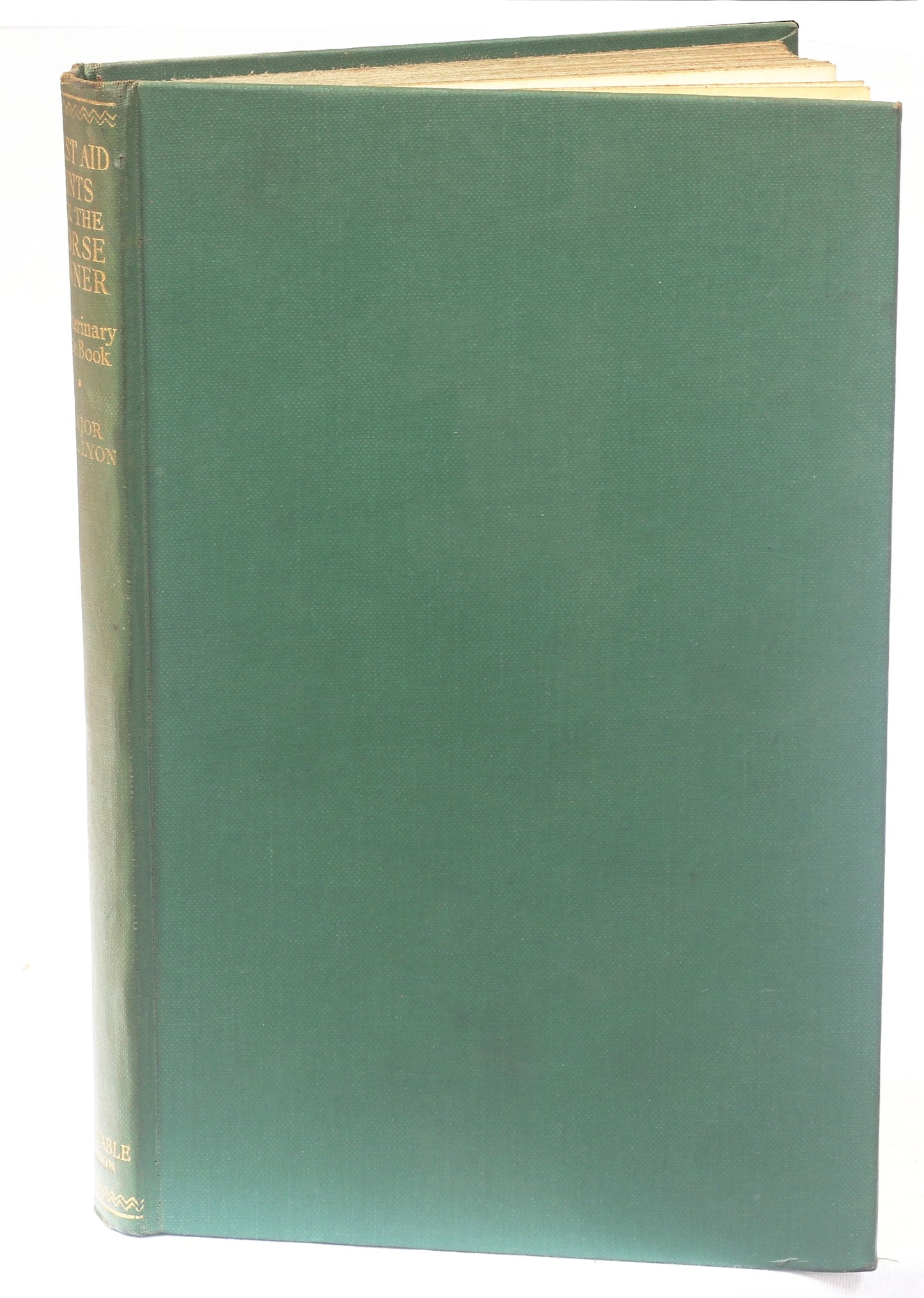 First Aid Hints for the Horse Owner, A Veterinary Note Book by Major W.E.Lyon, 1st Ed 1933