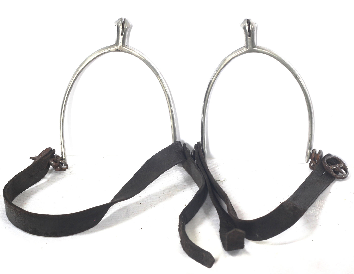 Pair of Swaine & Adeney Nickel Spurs