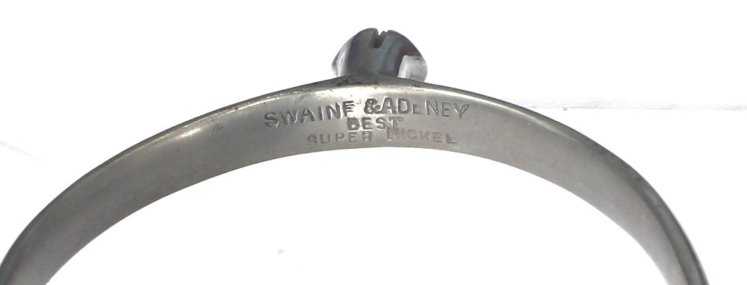 Pair of Swaine & Adeney Nickel Spurs