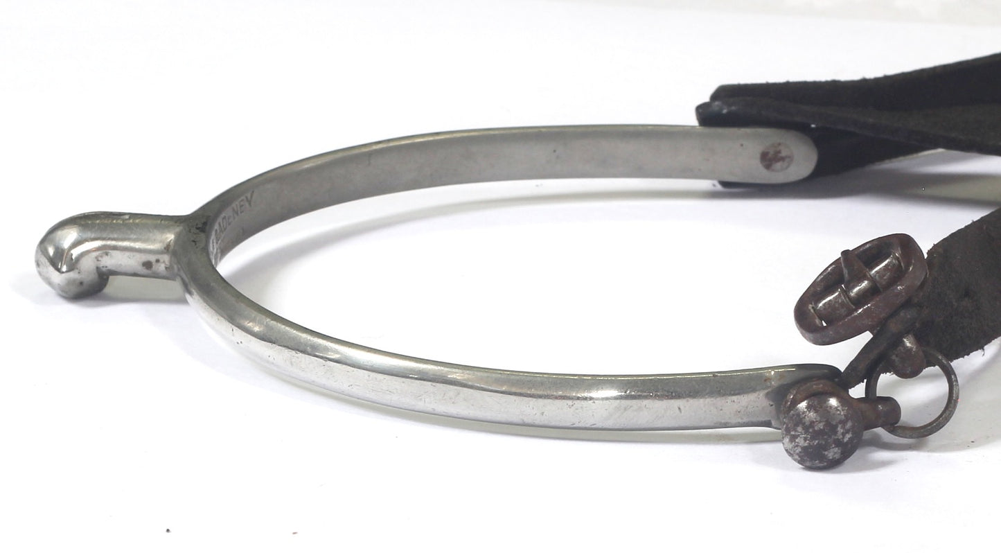 Pair of Swaine & Adeney Nickel Spurs