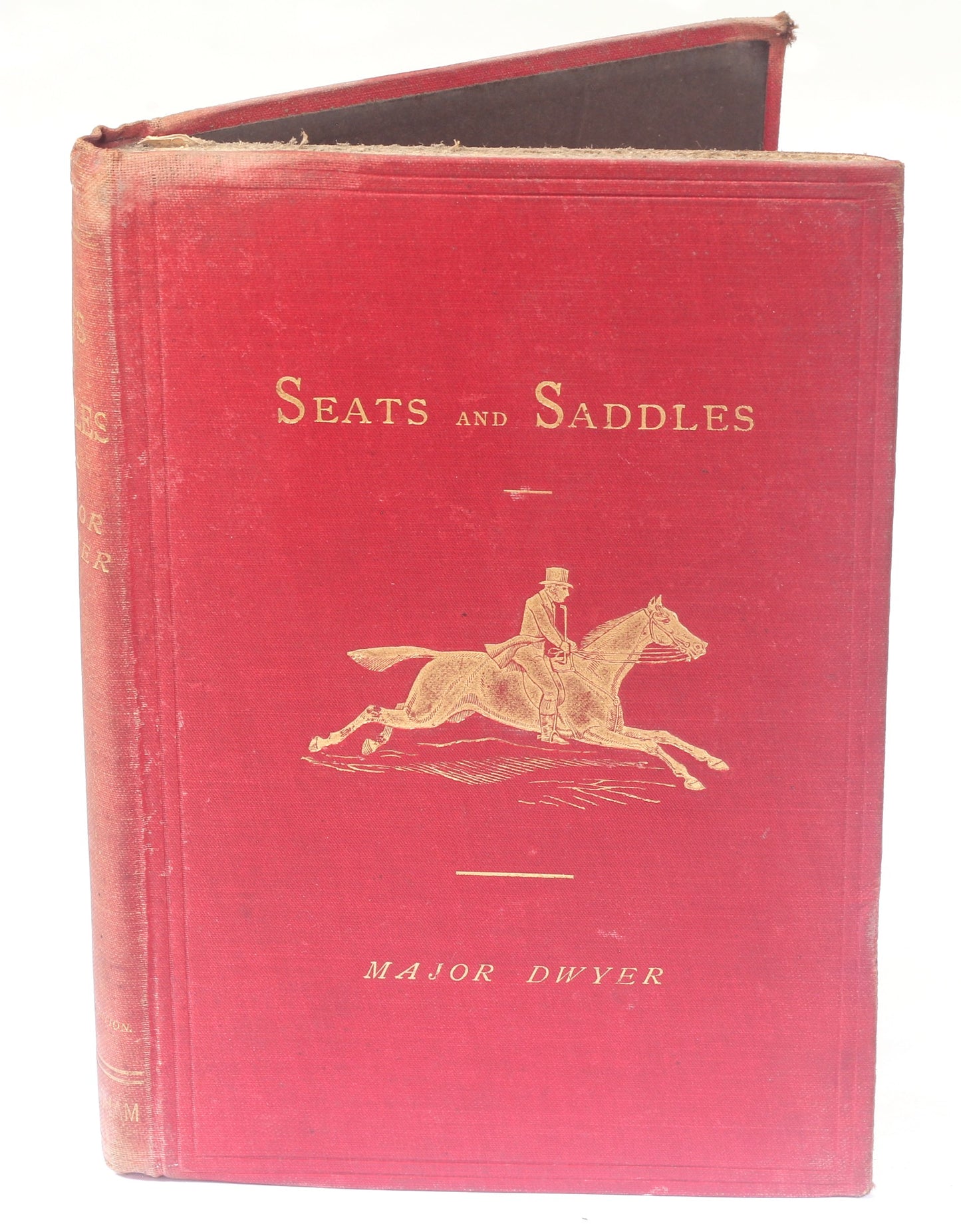 On seats and saddles : bits and bitting and the prevention and cure of restiveness in horses by Francis Dwyer, 4th Ed.