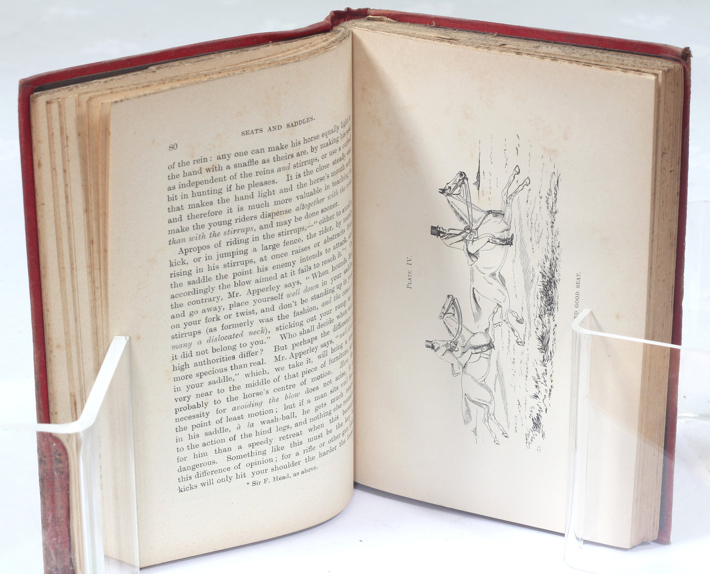 On seats and saddles : bits and bitting and the prevention and cure of restiveness in horses by Francis Dwyer, 4th Ed.