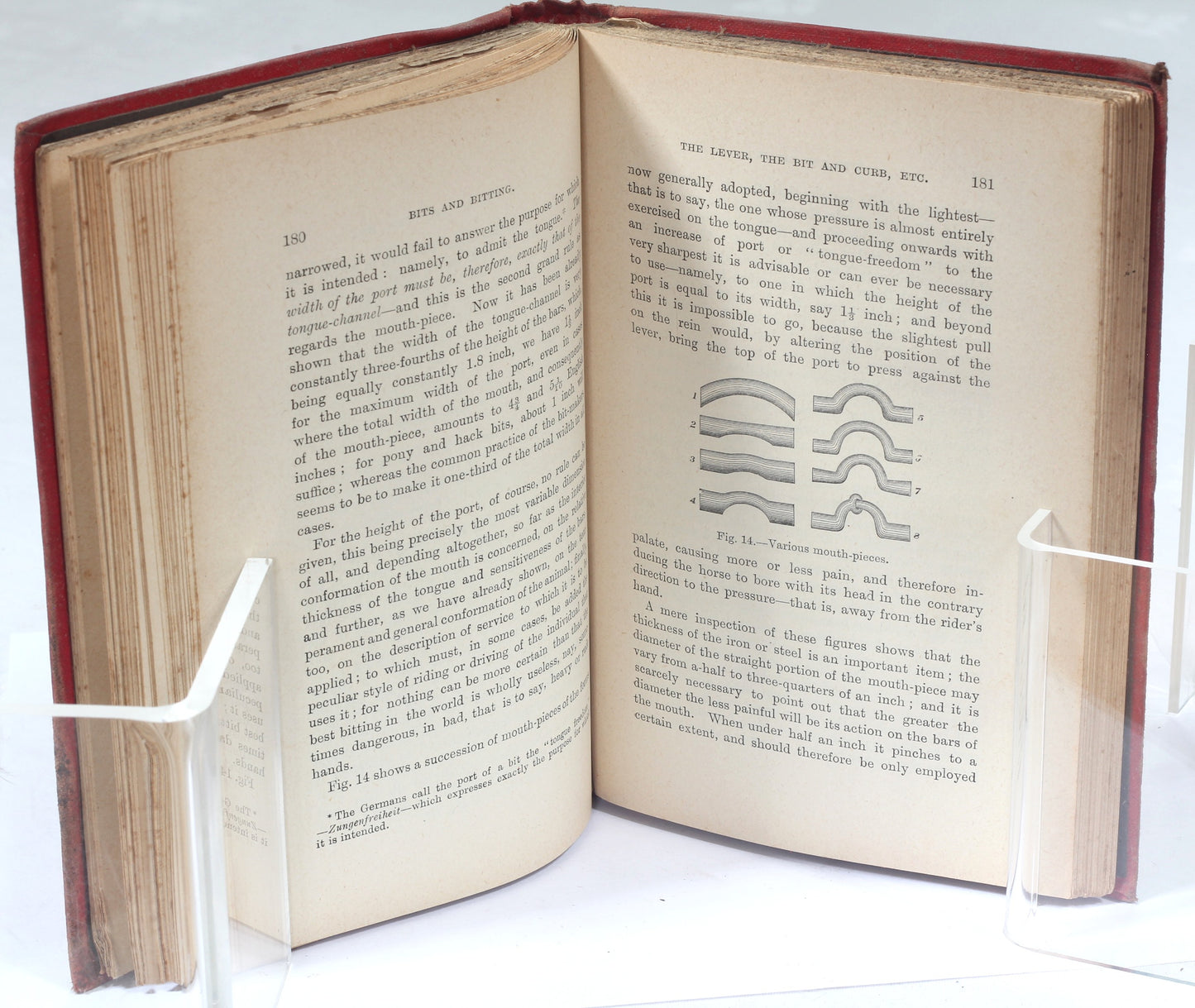 On seats and saddles : bits and bitting and the prevention and cure of restiveness in horses by Francis Dwyer, 4th Ed.