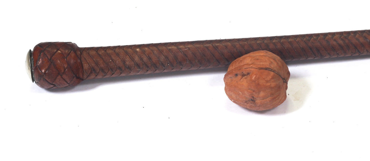 Vintage leather racing whip