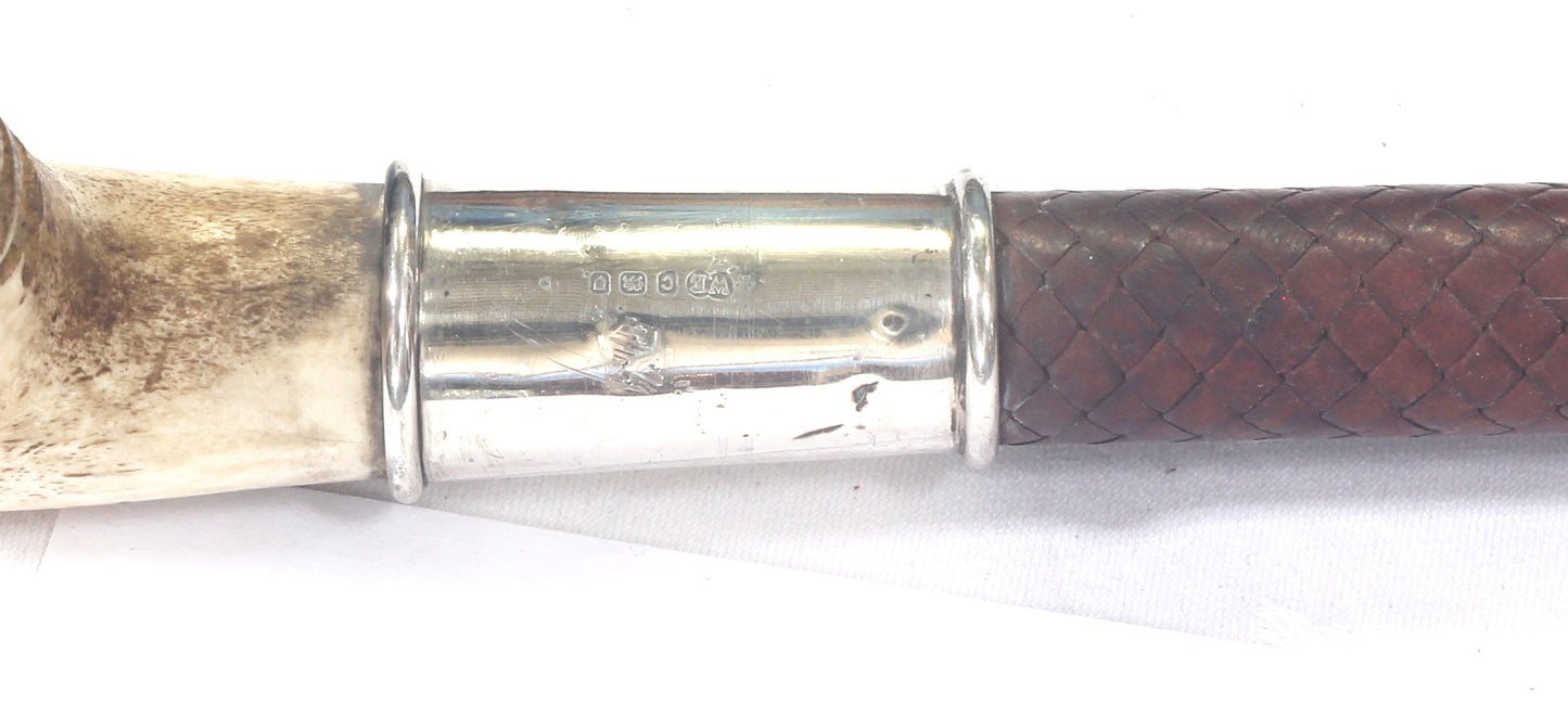 Vintage gents hunting whip