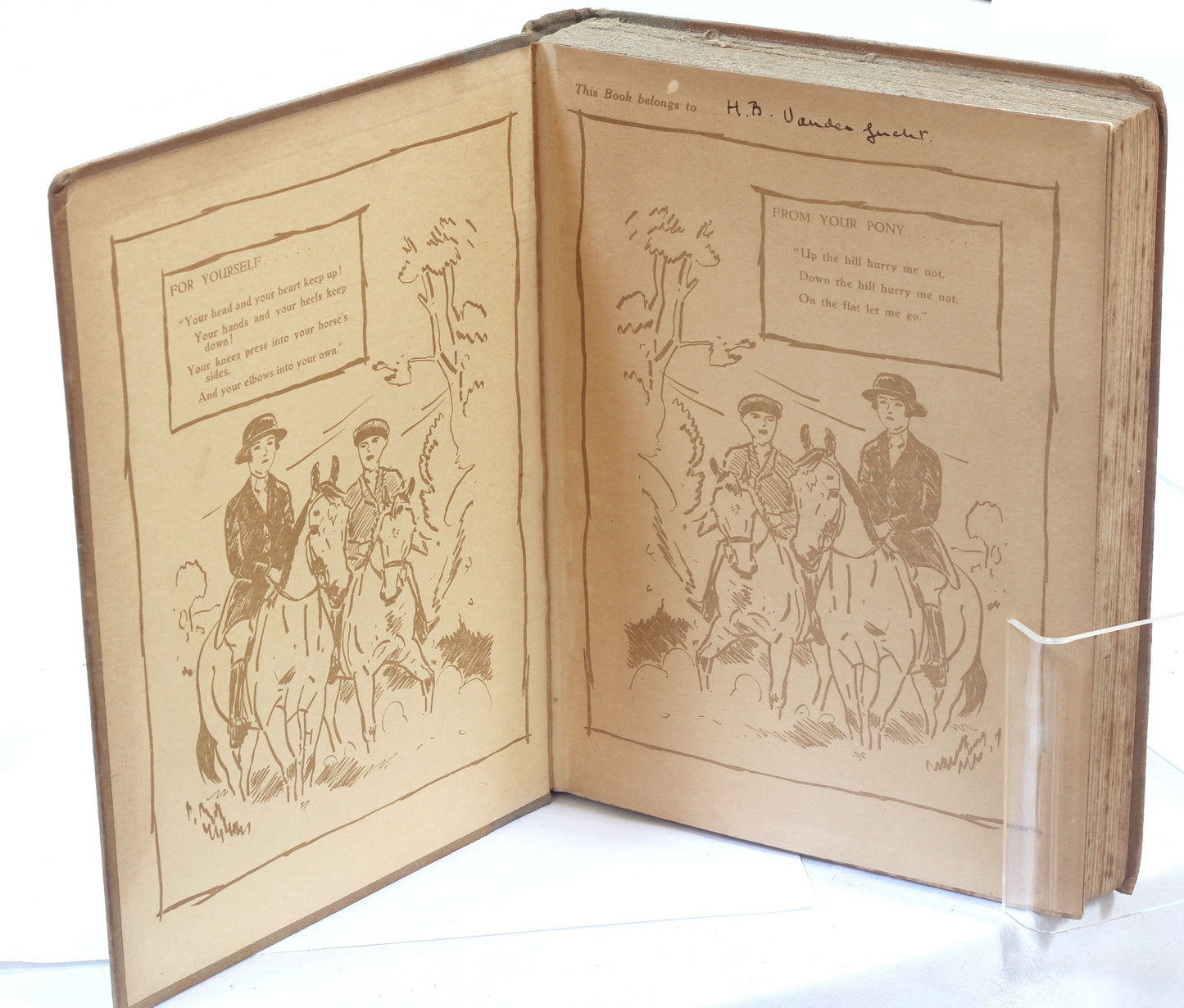 The Young Rider , Ponies for Health and Pleasure by Golden Gorse, 1st Ed 1928