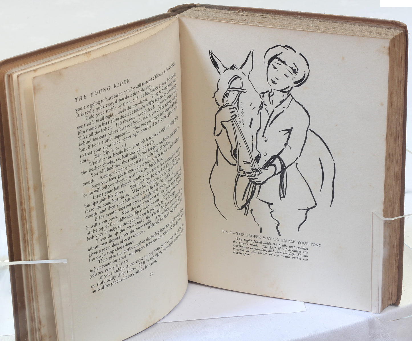 The Young Rider , Ponies for Health and Pleasure by Golden Gorse, 1st Ed 1928