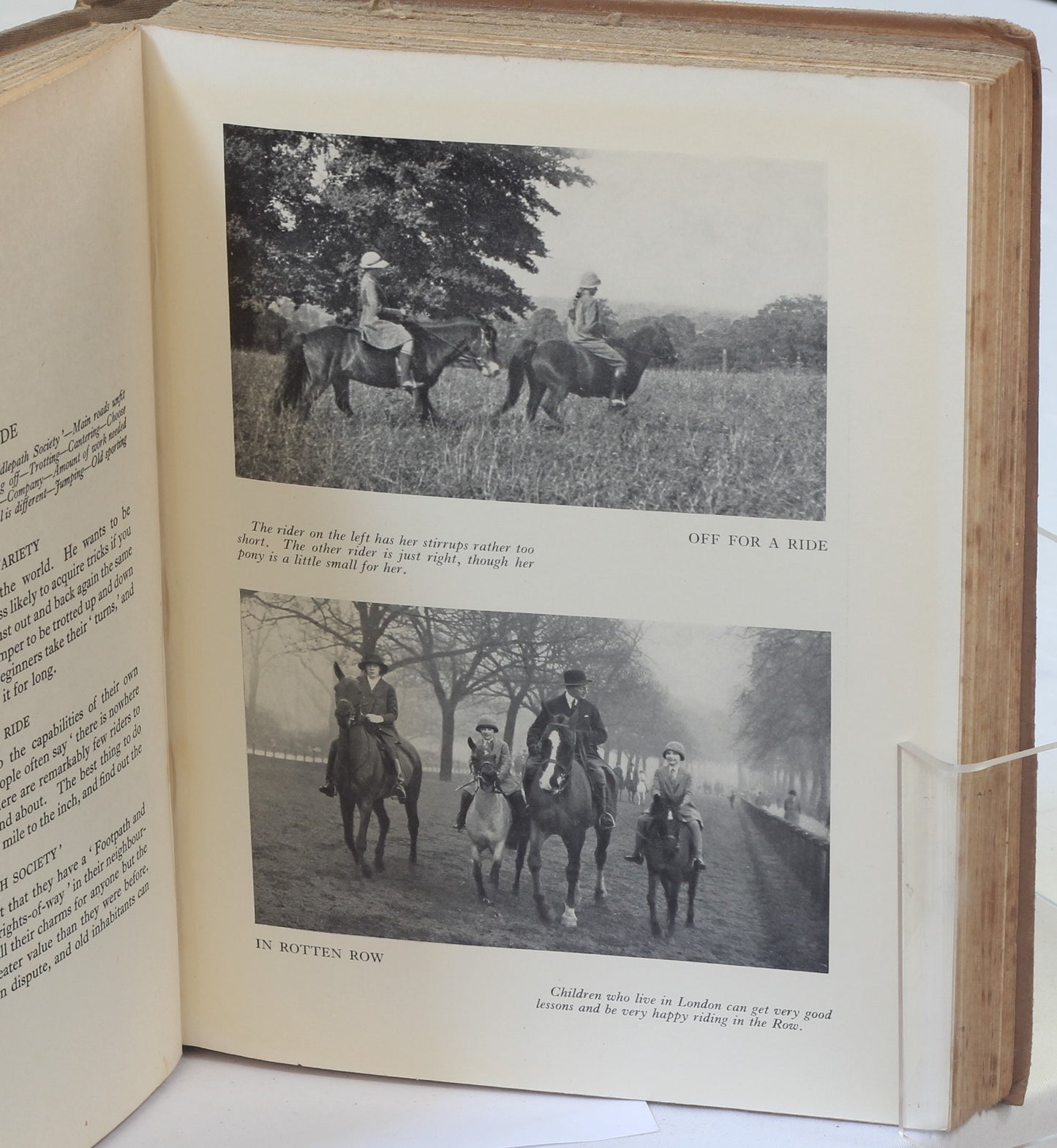 The Young Rider , Ponies for Health and Pleasure by Golden Gorse, 1st Ed 1928