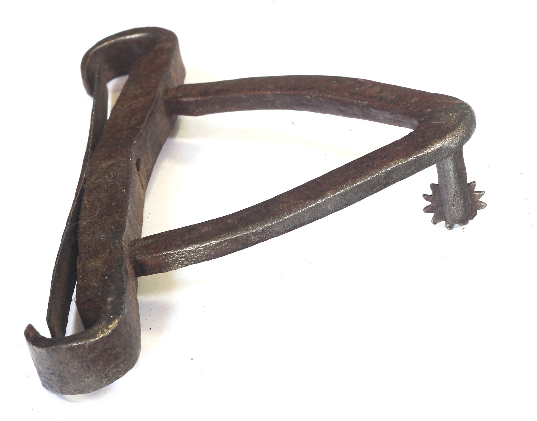 A Steel Spring or Butterfly Bit with Tongue Grid and Spur