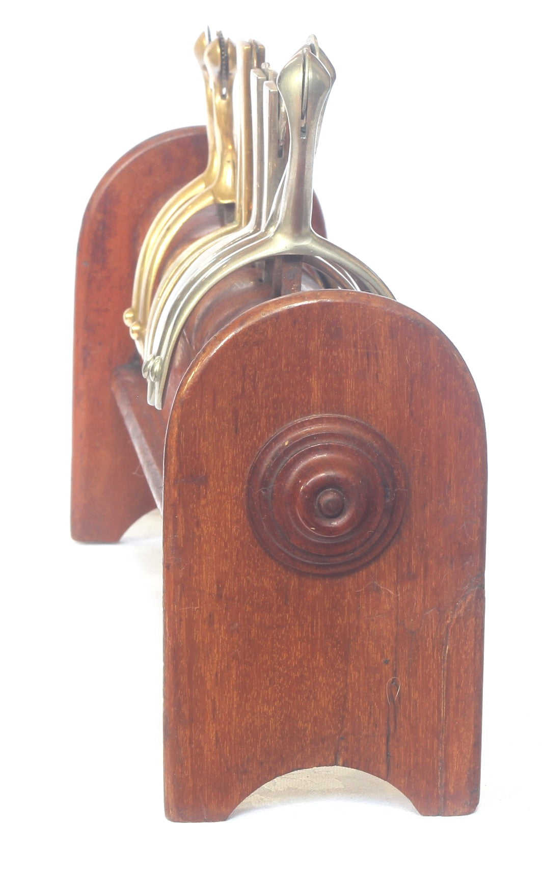 Mahogany Stand or Rack for Officers Mess Dress Box Spurs
