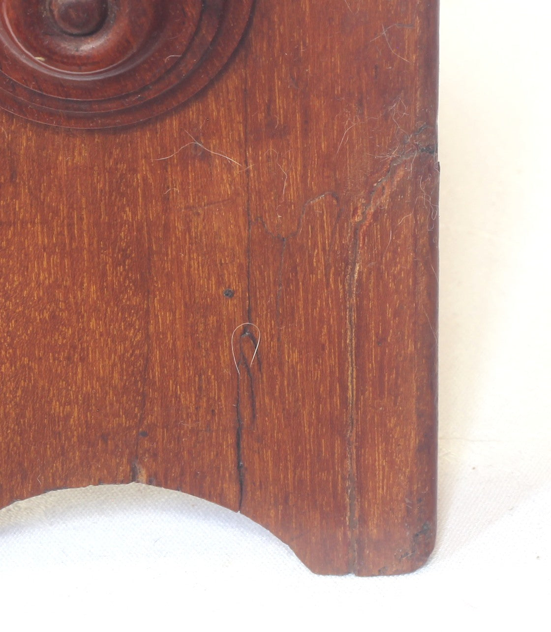 Mahogany Stand or Rack for Officers Mess Dress Box Spurs