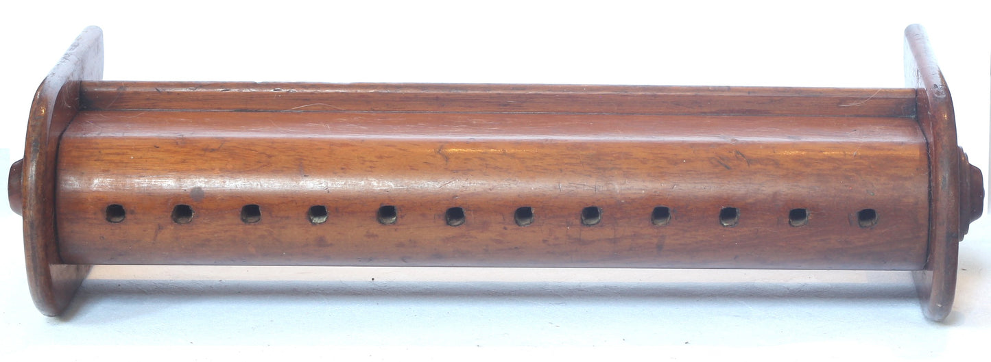 Mahogany Stand or Rack for Officers Mess Dress Box Spurs
