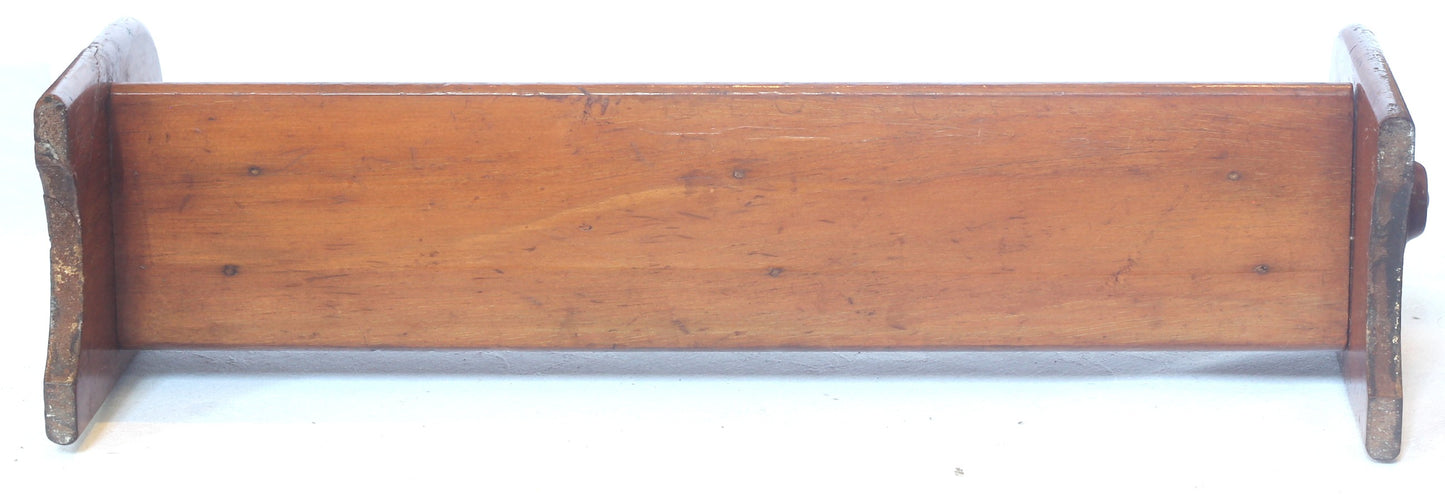 Mahogany Stand or Rack for Officers Mess Dress Box Spurs