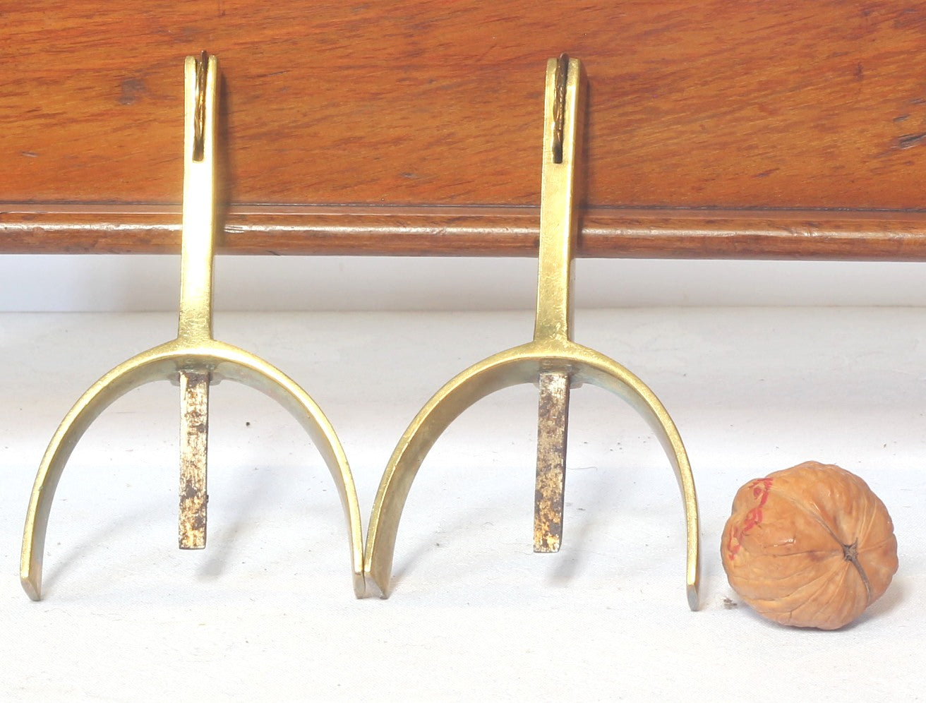 Mahogany Stand or Rack for Officers Mess Dress Box Spurs