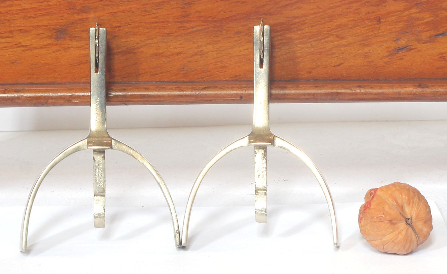 Mahogany Stand or Rack for Officers Mess Dress Box Spurs