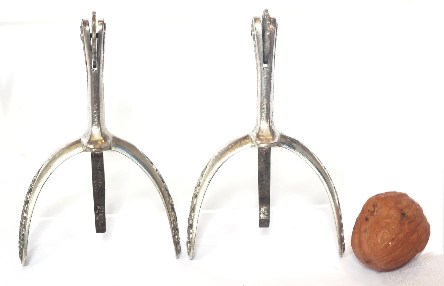 Pair of Decorated Irish Dress Spurs by Maxwell of Piccadilly - Spur567