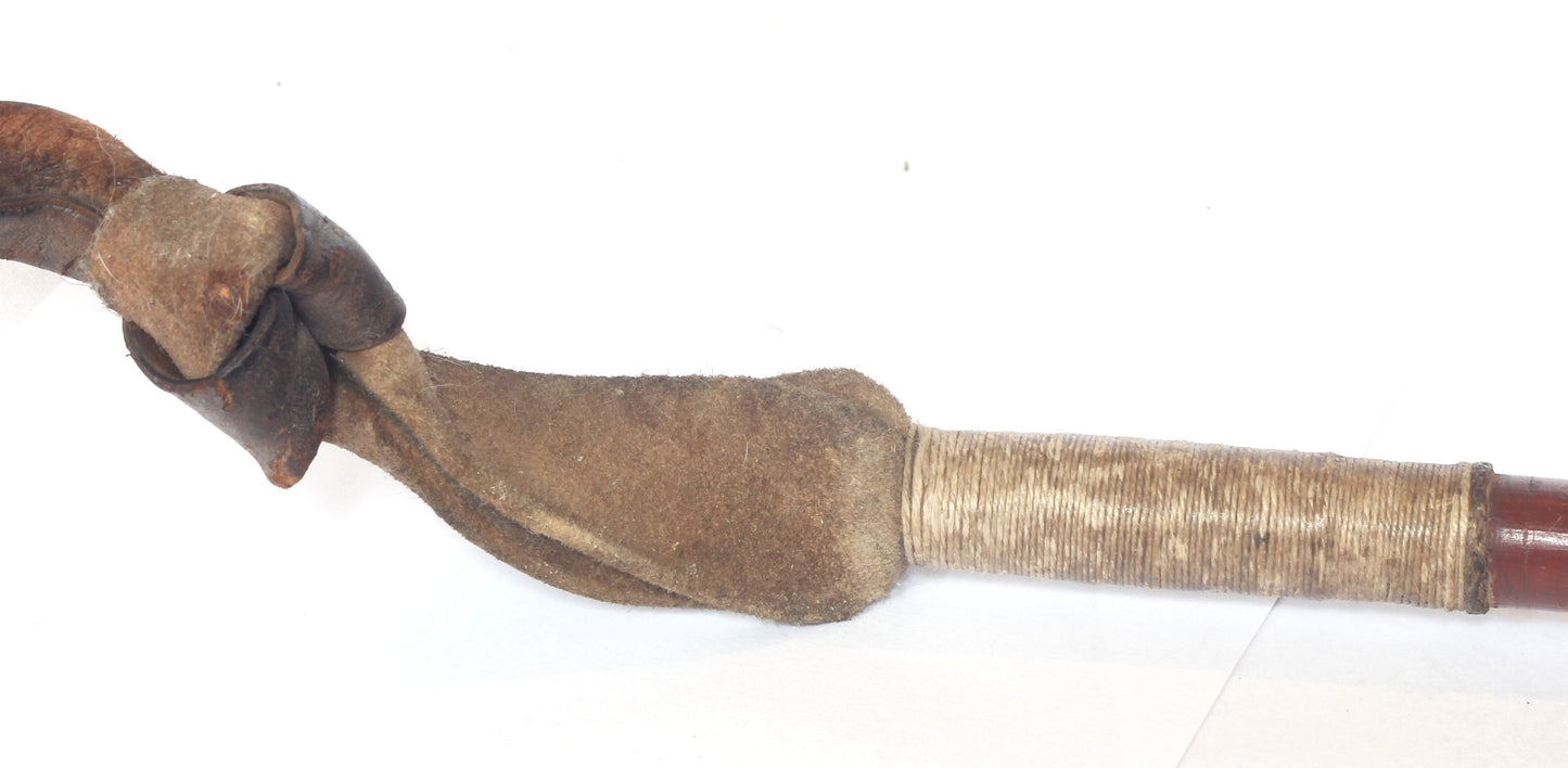 Antique hunting whip
