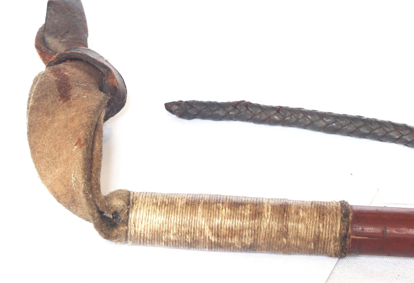 Antique hunting whip