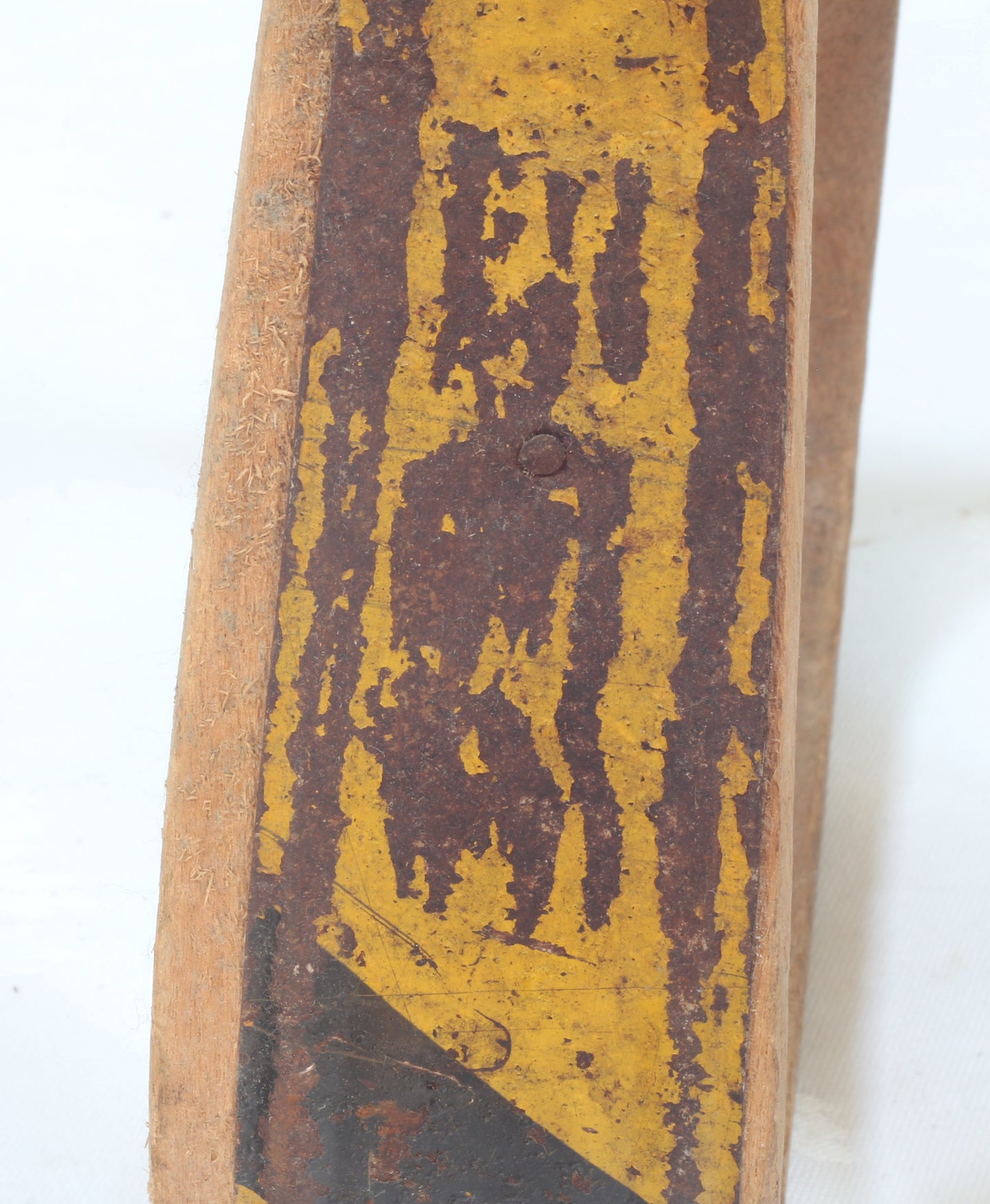 Pair of Vintage Bentwood Stirrups with "Pepsi" Metal Band