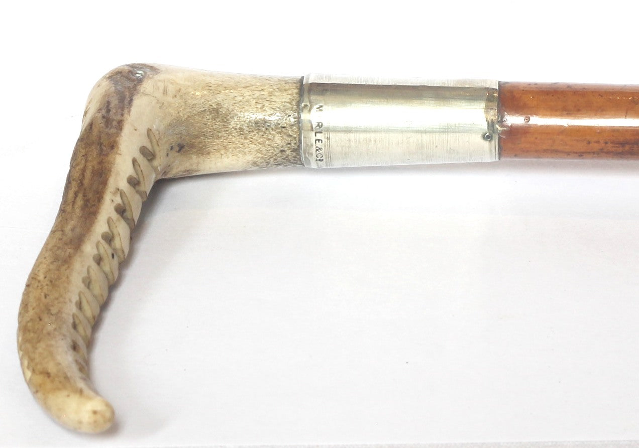 antique hunting whip