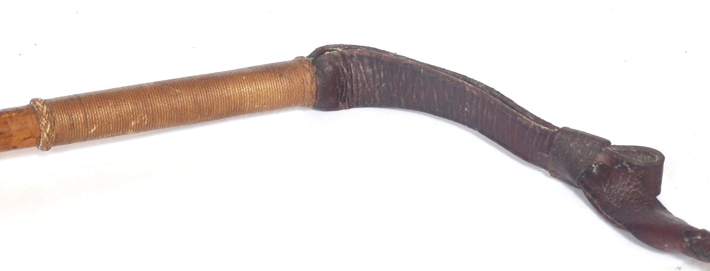 antique hunting whip