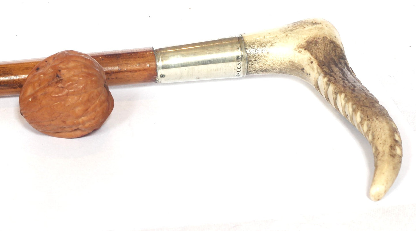 antique hunting whip
