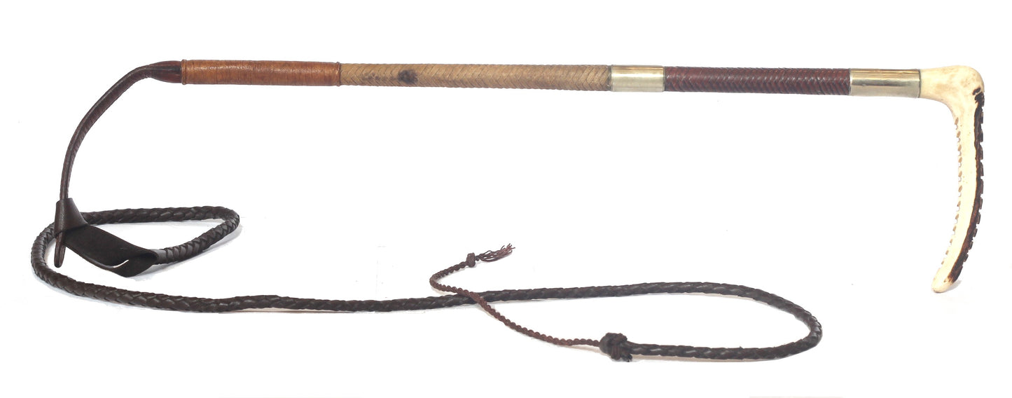 Vintage hunting whip