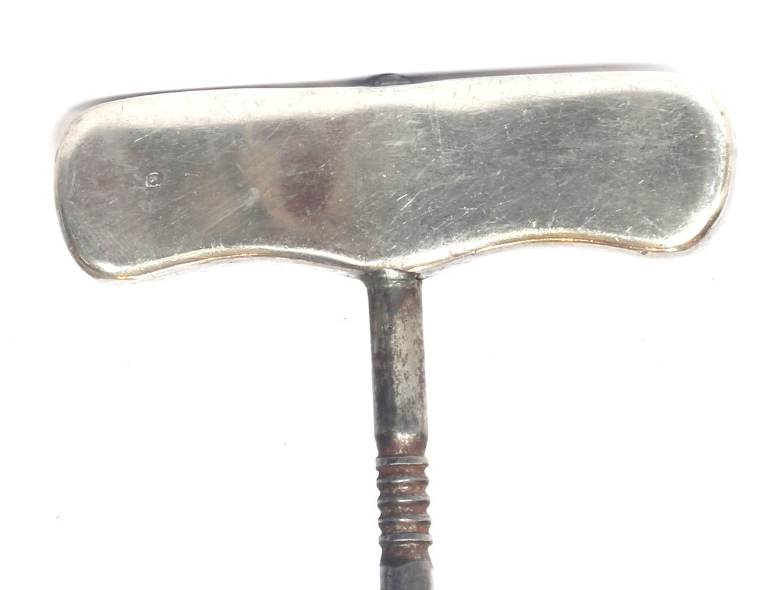1893 Silver Handled Boot Pulls or Hooks