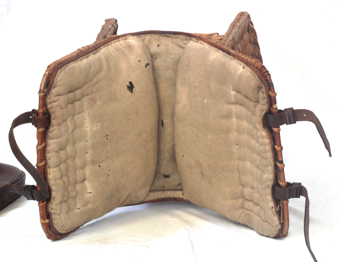 Antique Basket Saddle or Wicker Chair Saddle for a Child