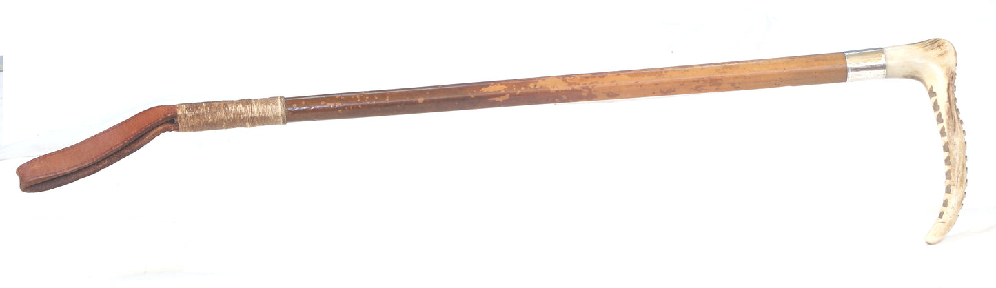 1923 Jonathan Howell Malacca Hunting Whip