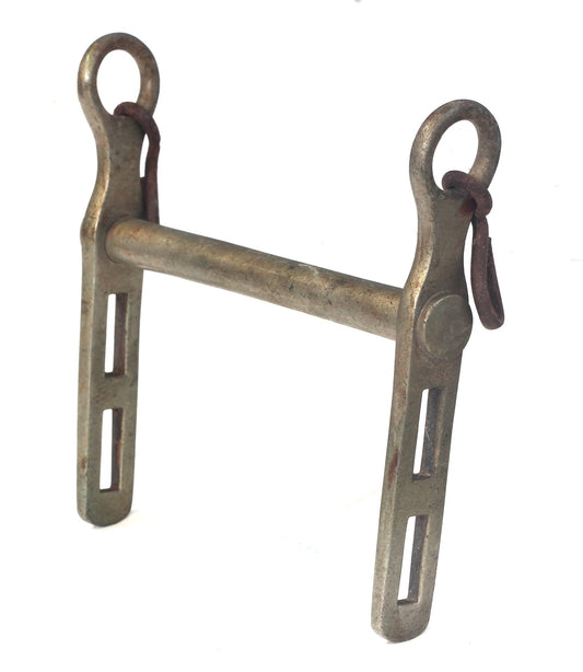 A Vintage Nickel IX (Ninth) Lancer Curb Bit