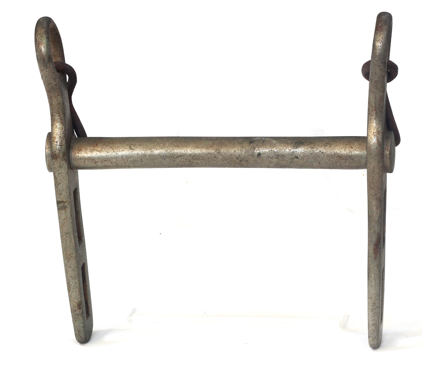 A Vintage Nickel IX (Ninth) Lancer Curb Bit