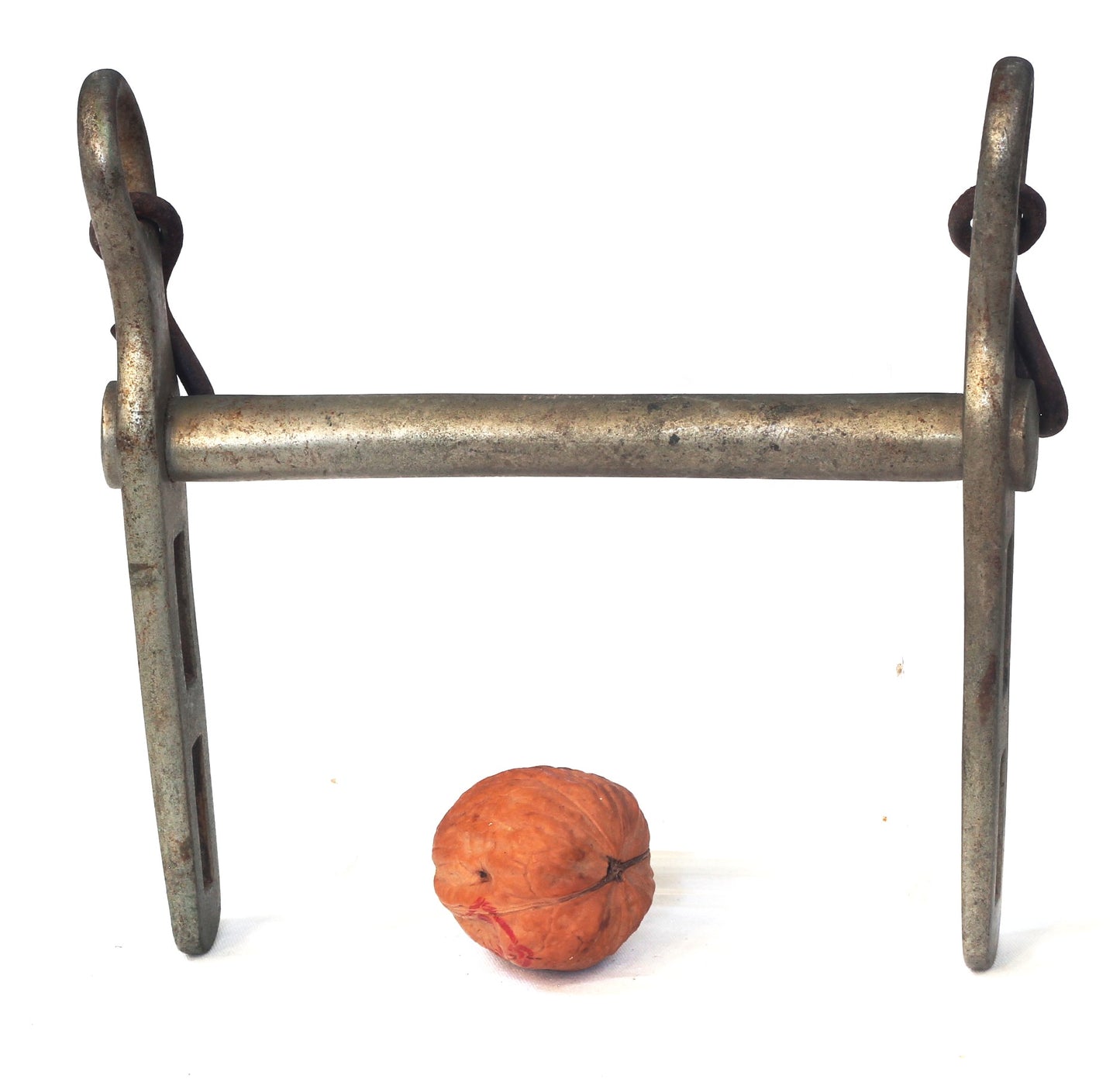 A Vintage Nickel IX (Ninth) Lancer Curb Bit