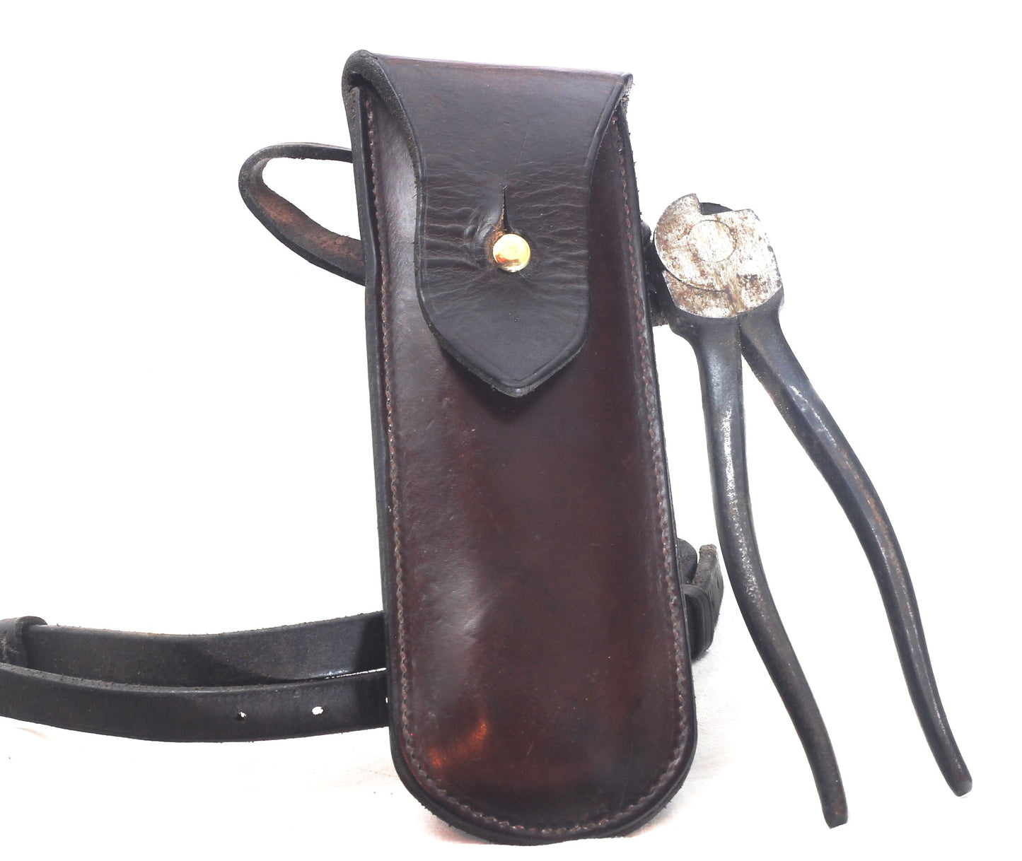 Wilkinson Wire Cutters in Leather Saddle Case