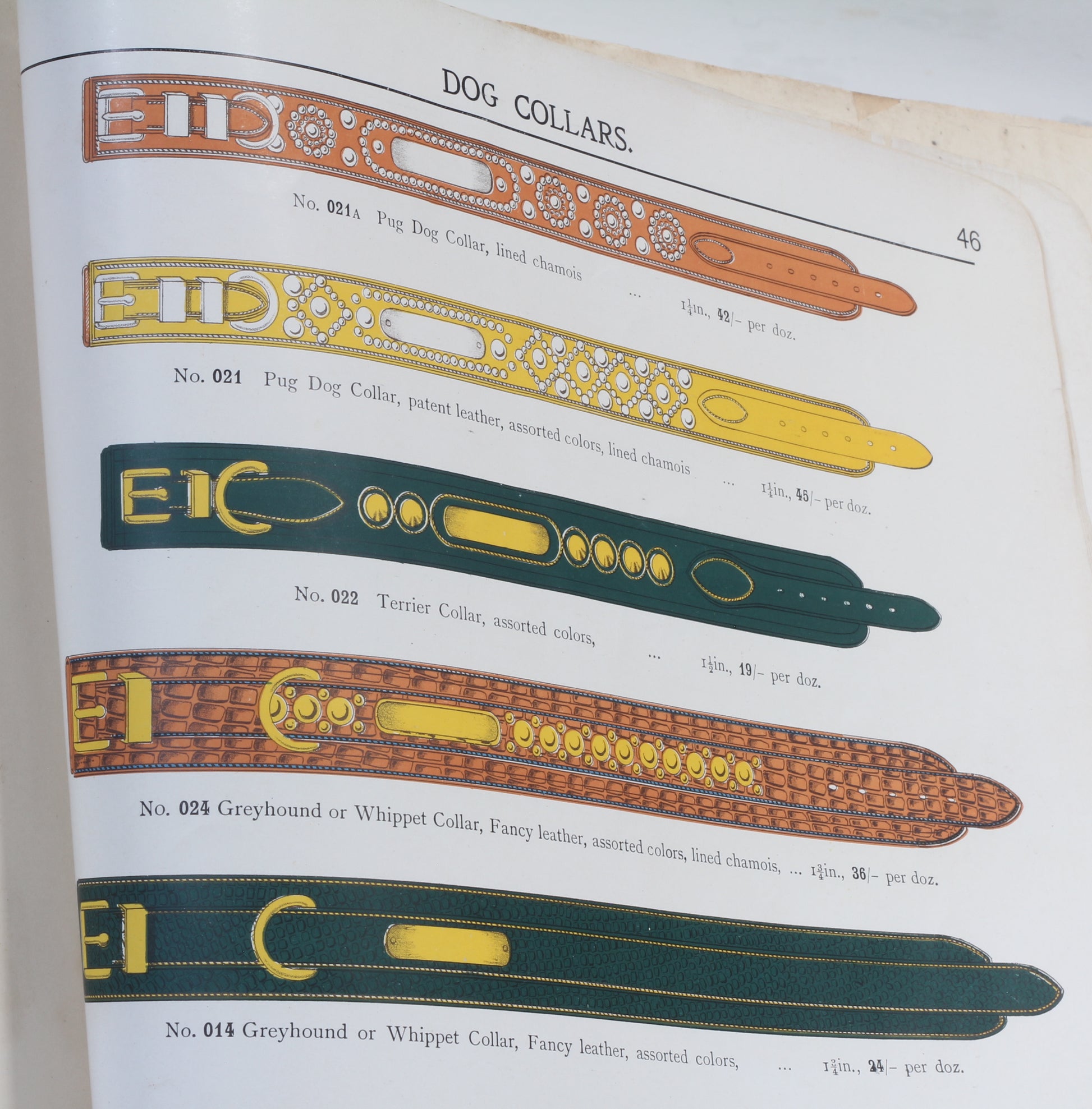 1906 Saddlery & Dog Collar Catalogue