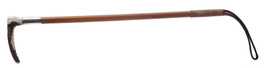 Vintage Child's or Small Ladies' Malacca Hunting Whip or Crop