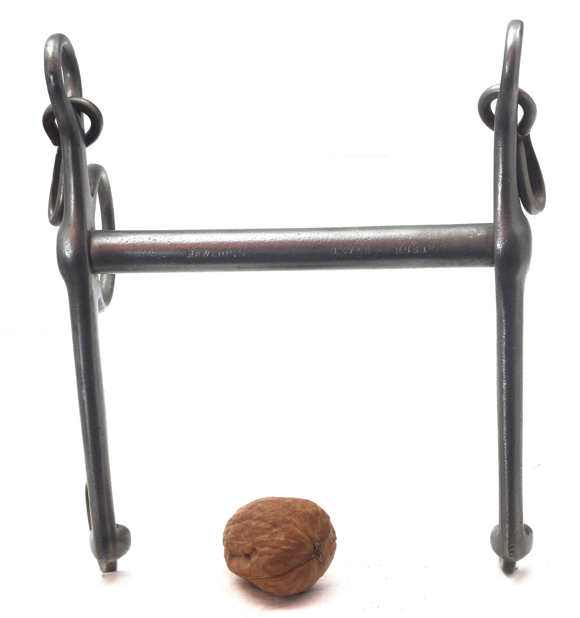 A Fixed Cheek Pelham Horse Bit by Hawkins