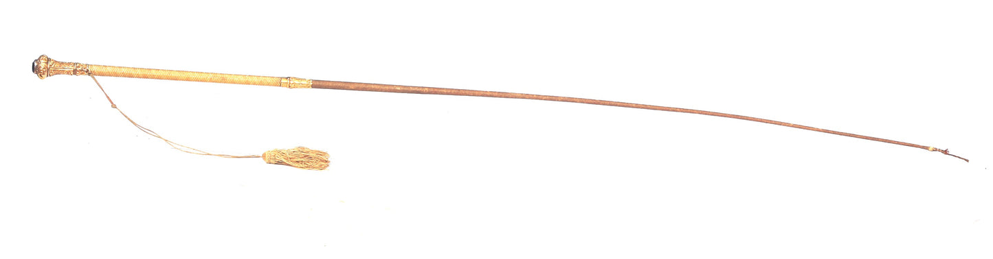 Victorian Sidesaddle Whip with Amethyst