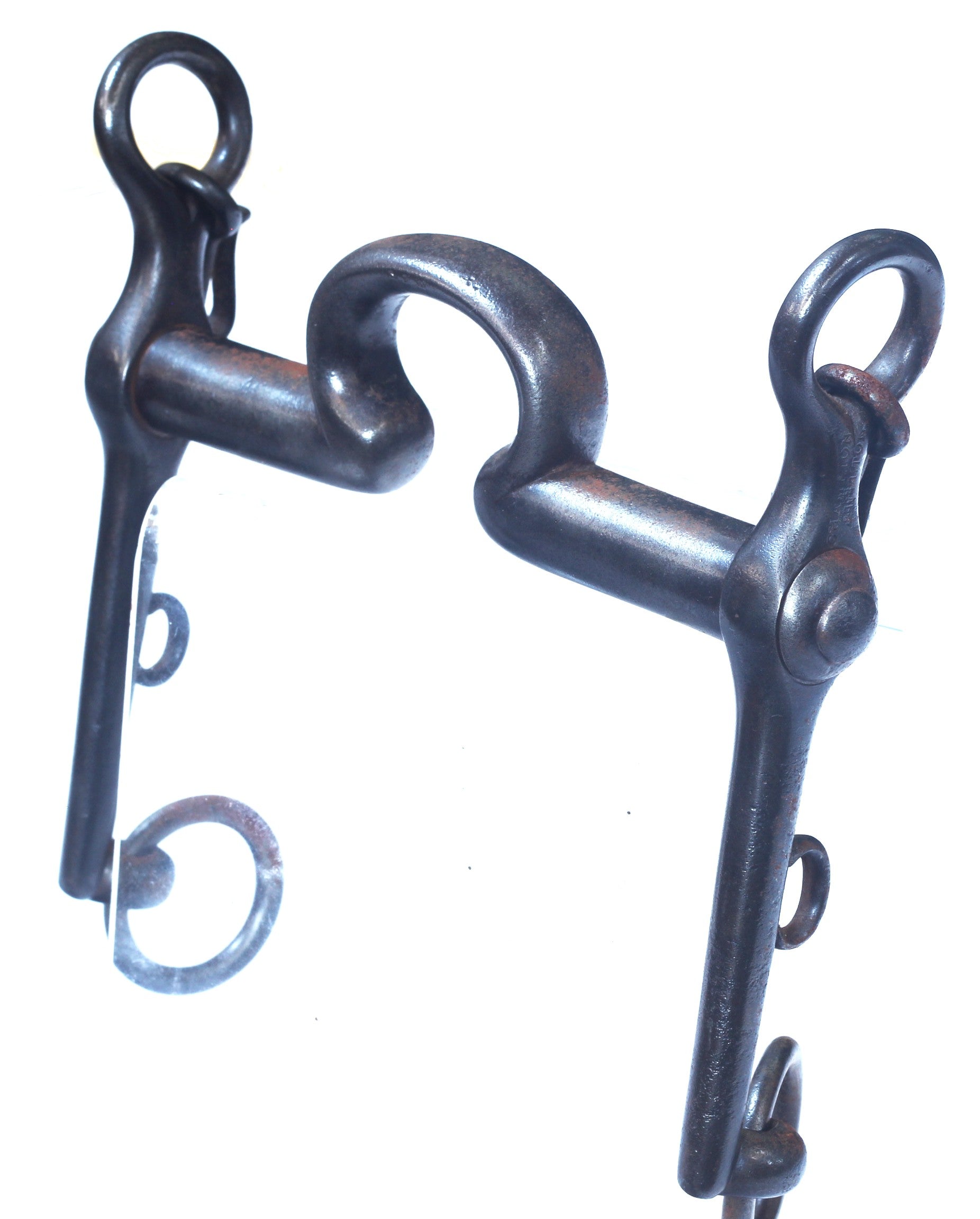 Vintage Curb Bit with Segundo Mouthpiece by Champion & Wilton