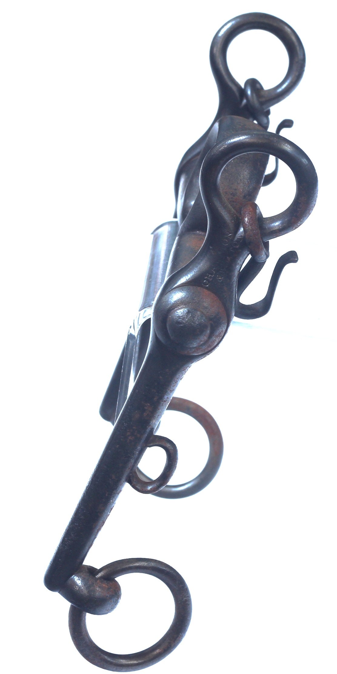 Vintage Curb Bit with Segundo Mouthpiece by Champion & Wilton