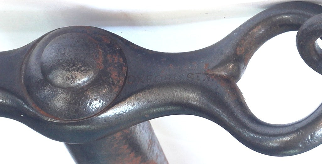 Vintage Curb Bit with Segundo Mouthpiece by Champion & Wilton