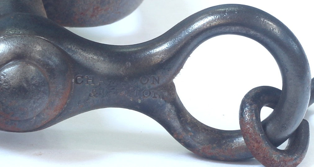 Vintage Curb Bit with Segundo Mouthpiece by Champion & Wilton