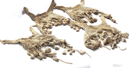 Vintage fly nets or bonnets for horses