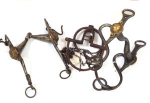 Antique horse bits