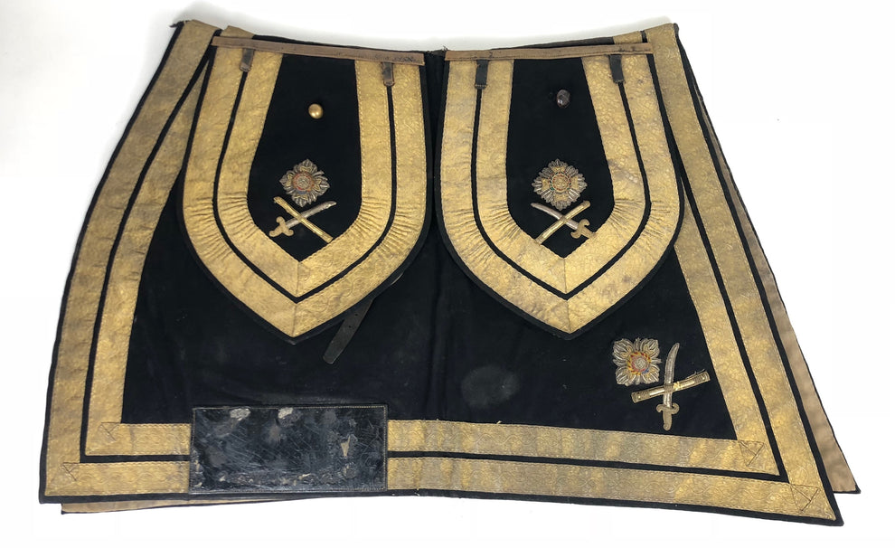 British Army Major General Officers Saddle Cloth or Shabraque - Cav048 ...
