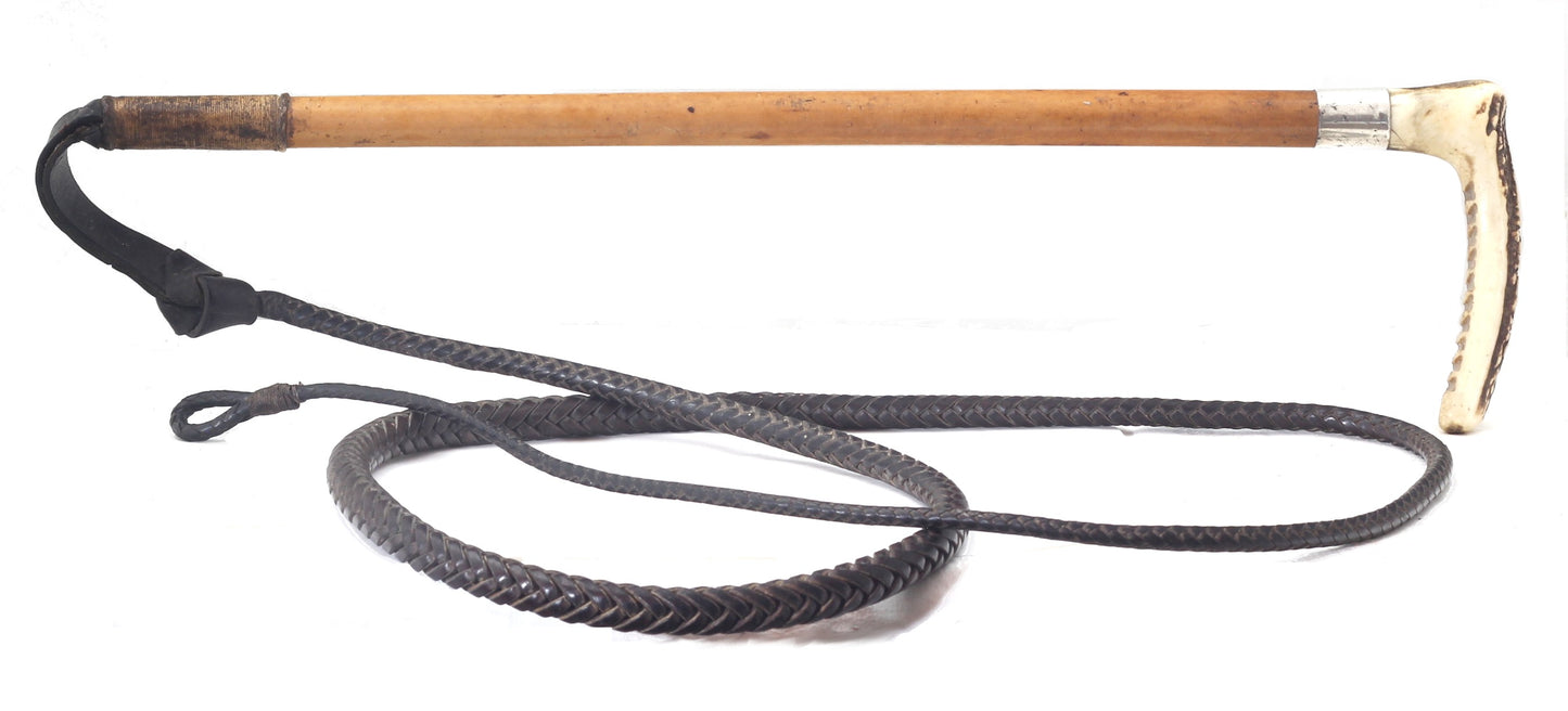 1933 Gents Malacca Hunting Whip by Jonathan Howell